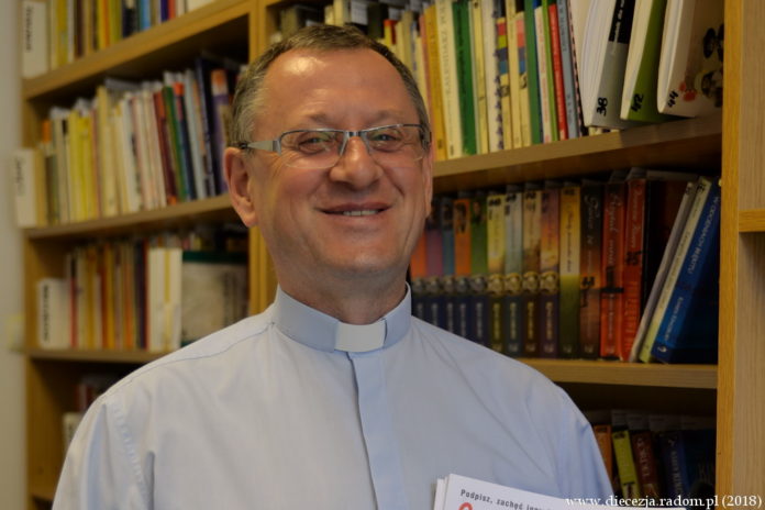 ks. dr Sławomir Adamczyk, Duszpasterz Rodzin Diecezji Radomskiej. Foto: ks. S. Piekielnik / www.diecezja.radom.pl