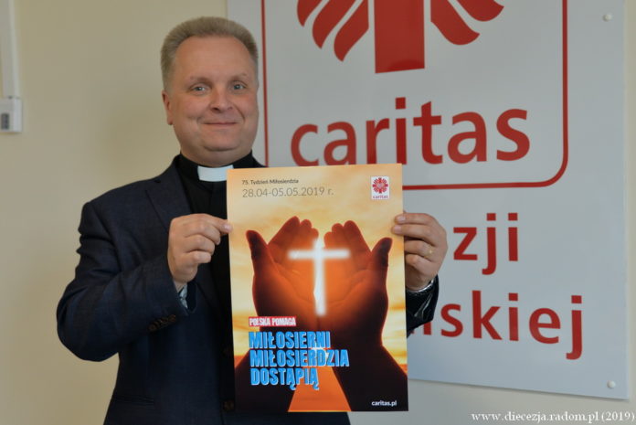 Ks. Robert Kowalski, dyrektor Caritas Diecezji Radomskiej. Foto: ks. Stanisław Piekielnik / www.diecezja.radom.pl