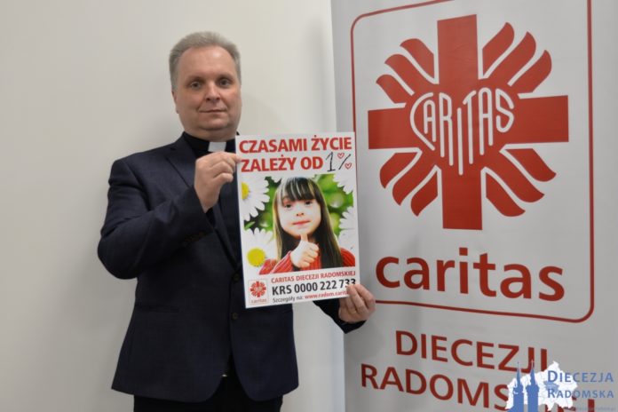 Ks. Robert Kowalski, dyrektor Caritas Diecezji Radomskiej. Foto: ks. S. Piekielnik / www.diecezja.radom.pl