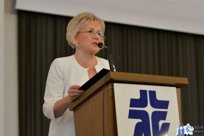 Teresa Połeć, prezes Diecezjalnego Instytutu Akcji Katolickiej Diecezji Radomskiej. Foto: ks. S. Piekielnik / www.diecezja.radom.pl